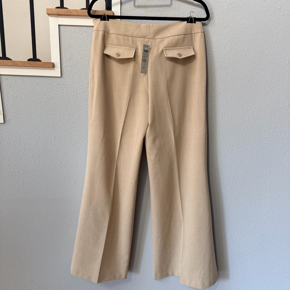 Vintage Cache Tan Wide Leg Women's Pants NWT - Picture 5 of 12